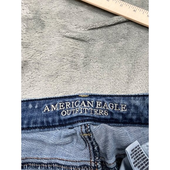 American Eagle Outfitters Womens Sz 6 Skinny Stretch Jeans Medium Wash W28 L29.5 - Picture 3 of 9